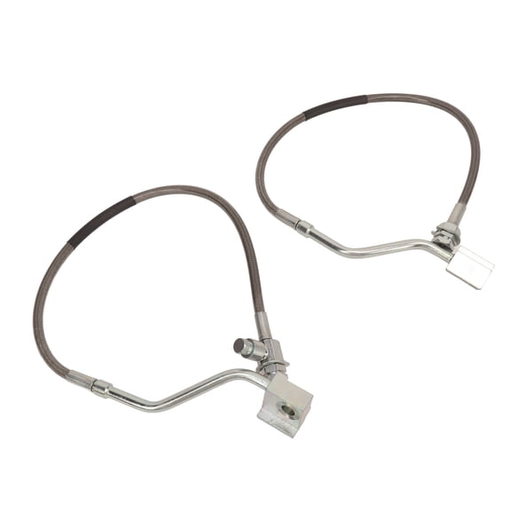 BIMZUC Front Brake Lines 89310S Rugged Leakproof Extended Replacement Kit for 80-96 Ford Bronco 4WD (8.27 inches / 21 cm)