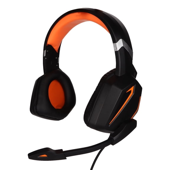 BIMZUC Gaming Headset Surround Sound Memory Foam Cushion 3.5mm Wired Headphone with Mic for PC Laptop Xbox (8.66 inches / 22 cm)[cite: 1]