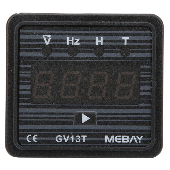 BIMZUC Generator Digital Voltmeter GV13T AC 380V Multifunction Phase Voltage Frequency Tester Cumulative Running Time Monitor for Industrial Use (2.3 inches / 58.4 mm)[cite: 1]