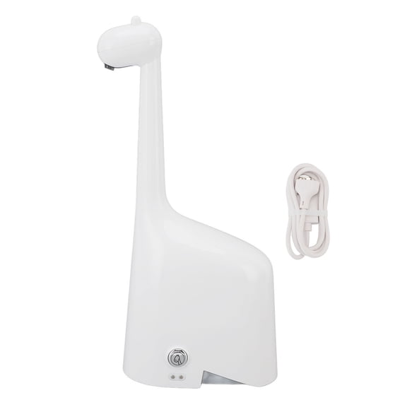BIMZUC Giraffe Automatic Soap Dispenser, 200ml Touchless Foaming Soap Dispenser for Kids, USB Rechargeable with Adjustable Foam for Bathroom and Kitchen