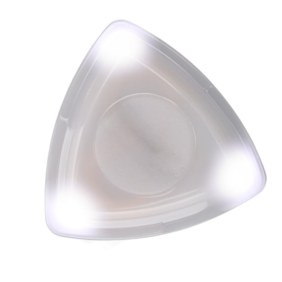 BIMZUC Glowing Guitar Pick with High Sensitivity LED Light Replacement with Battery White (1.97 inches / 5 cm)