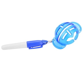 BIMZUC Golf Ball Liner Line Marker Drawing Template Alignment Tool with Pen Accessories for Daily Training, Blue, 1 Pack