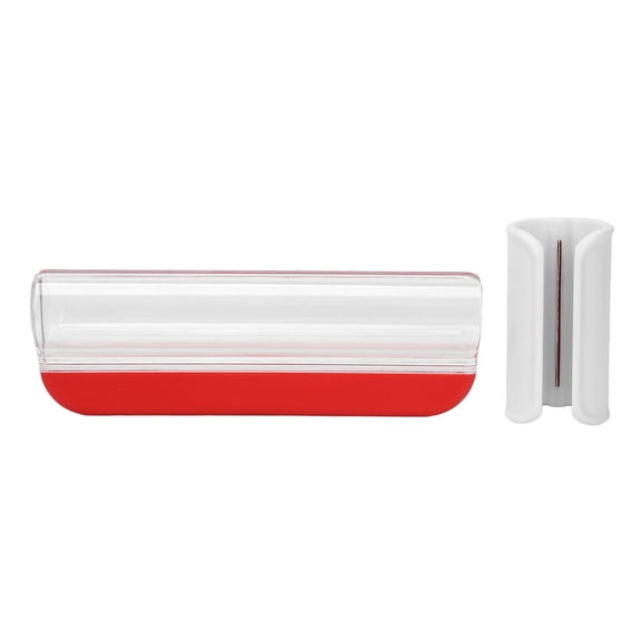 BIMZUC Grape & Strawberry Fruit Cutter – Safe, Easy‑Use Small Fruit Slicer for Tomatoes, Cherries, Pears & More – Red