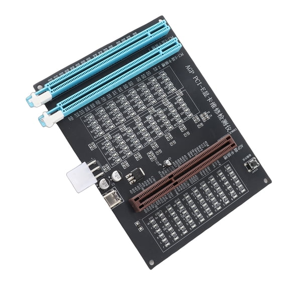 BIMZUC Graphics Card Tester with Light AGP PCI-E Dual Purpose Display Video Diagnostic Tool