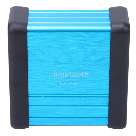 BIMZUC HF54 Preamplifier Audio Receiver Box Compatible with Bluetooth TF Card USB Decoding Playback with Remote Control, Blue/Black (3.94 inches / 10 cm)