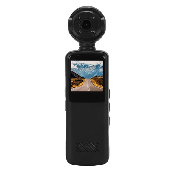 BIMZUC Handheld Action Camera 1080P HD 180 Rotating Head WiFi Electronic Stabilization Wide Angle