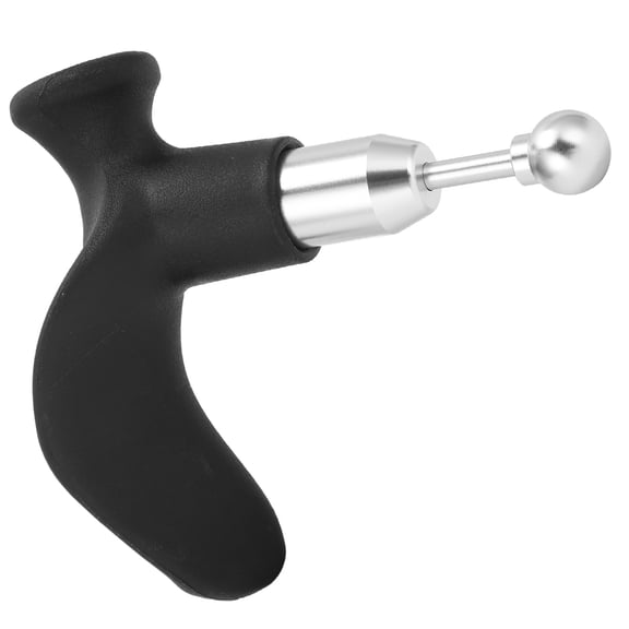 BIMZUC Handheld Deep Tissue Massage Gun & Acupoint Physiotherapy Massager Tool for Muscle Relaxation, Tension Relief, and Trigger Point Therapy on Neck, Back, and Legs (14 inches / 35.5 cm)