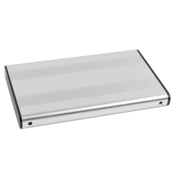 BIMZUC Hard Drive Enclosure 2.5 in / 6.35 cm 4TB Aluminum Housing 5Gbps USB 3.0 Port External HDD Case for PC and Mac - Silver Edition