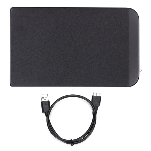 BIMZUC Hard Drive Enclosure 2.5in USB3.0 SATA High Speed 5Gbps Tool Free Portable SSD Enclosure for Windows for OS X[cite: 1]
