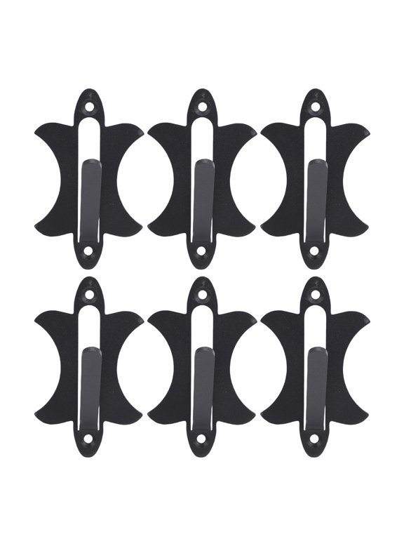 Heavy Duty Carbon Steel Skull Mount Hanger Bracket - Wall Display Kit for Deer & European Mounts - Includes 6 Hooks & Hardware for Hunting Trophies (16.2 oz / 460 g) Home Decor