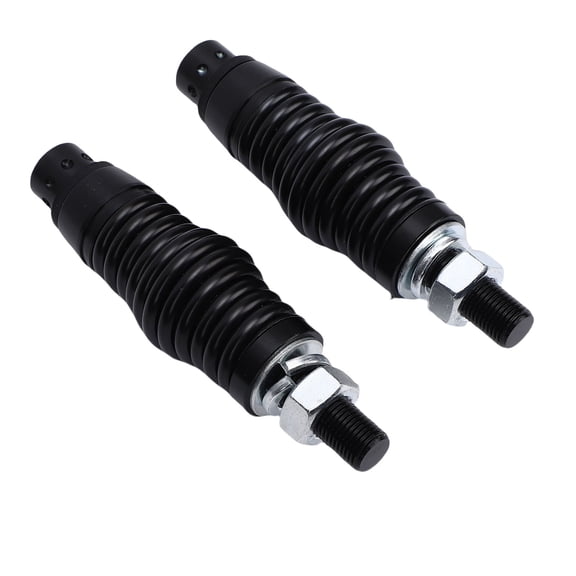 BIMZUC Heavy Duty LED Whip Lights Spring Mounting Base Bracket, Durable Steel CB Antenna Spring Mount for UTVs ATVs Trucks Go Karts Dune Buggy Off-Road Vehicles, Black (5.5 in / 14 cm)