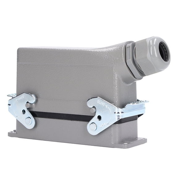 BIMZUC Heavy Load Connector Rectangular Industrial Waterproof 16A 500V HDCHE0241PG21 7.09 in / 18 cm