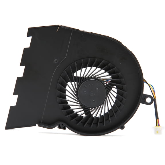BIMZUC High-Performance PC Fan Strong Heat Dissipation Durable Laptop CPU Air Cooler Radiator Compatible with Dell Inspiron 15-5565 15-5567 P66f 17-5767 Notebooks, 4-Pin 5V 0.45A Aluminum Alloy ABS