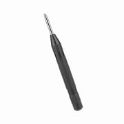 Performance Tool W7550 Automatic Center Punch HD – Adjustable Spring Strike (13.5-32 Lbs), Rubberized Grip, S2 Steel Pin, Black