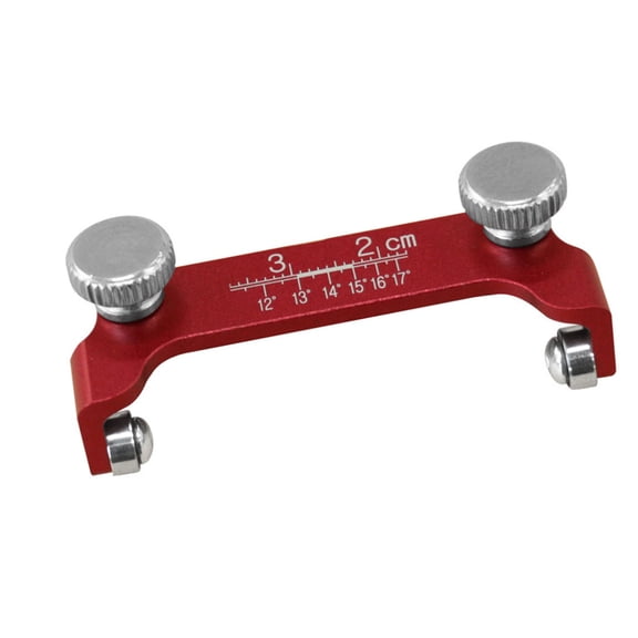 BIMZUC Honing Guide Jig Wood Chisel Sharpening Holder, Small Aluminium Alloy Fixed Angle Cutter Sharpener Hand Tool for Woodworking, 0.04-1.49 inches / 1-37.8 mm