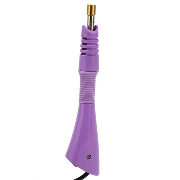 BIMZUC Hot Fix Rhinestone Applicator Craft Kit with 7 Tips, Purple DIY Jewel Setter for Clothes & Accessories (10.24 in / 26 cm) - AU Plug
