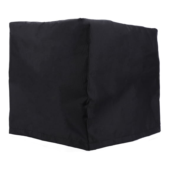 BIMZUC Ice Machine Cover Professional Waterproof and Dustproof Ice Maker Dust Cover for Portable Countertop Ice Makers and Ice Cube Maker Machines, Black Finish, 16.5 inches / 42 cm Long