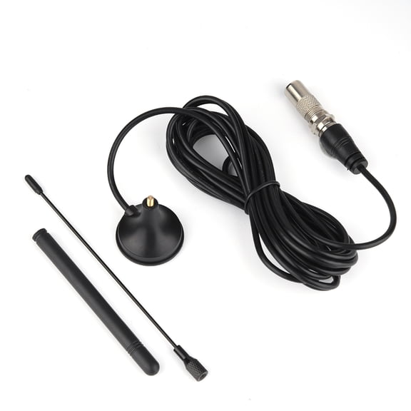BIMZUC Indoor HD TV Antenna 50 Miles Long Range High Gain Europe And America Vertical Dual Antenna With Amplifier Signal Booster For ATSC DVB-T DVB-2 ISDB (12 cm / 4.7 inches)