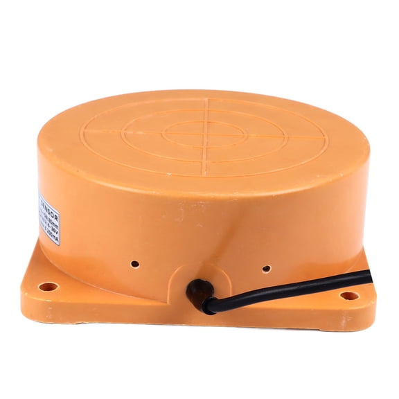 BIMZUC Inductive Proximity Sensor NPN 3 Wire Normally Open Metal Sensing Switch 80mm Detection / 3.1 inches DC6-36V High Quality Precision Control Switch for Industrial Automation Applications