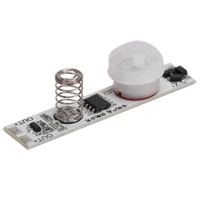 BIMZUC Infrared Motion Sensor Module Adjustable Board DC3.7-24V for Cabinet Wardrobe, 5.51 inches / 14 cm