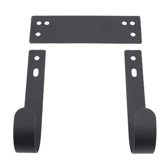 BIMZUC Ironing Board Holder Wall Mount Carbon Steel Multi Functional Ironing Board Hanger for Laundry Rooms Utility Closets Fits T-Leg & Y-Leg Boards (5.1 in / 13 cm)