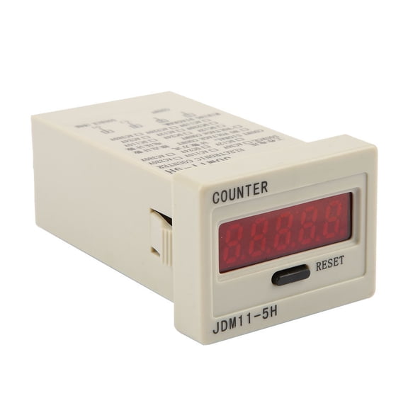BIMZUC JDM11-5H 5 Digit Display Electronic Accumulating Counter DC 12V High Speed Pulse Generator with No Power Memory