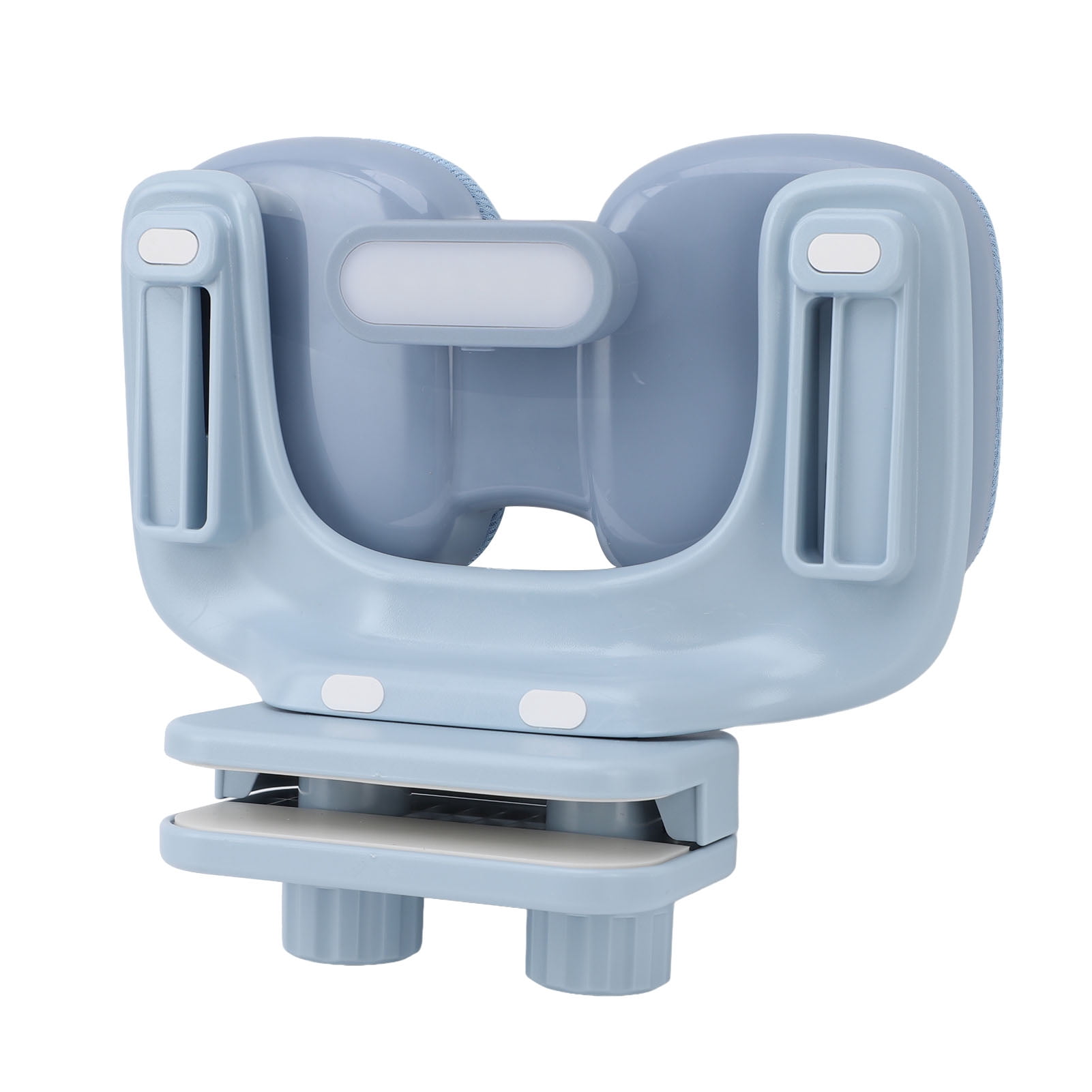 BIMZUC Kids Sitting Posture Reminder with LED Light, Double 3D Buffer Chest Support Eye Protector, Adjustable Desk Writing Posture Corrector for Students, 7.87 x 7.09 x 3.54 inches, Athens Blue