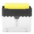 thumbnail image 1 of BIMZUC Kitchen Automatic Detergent Dispenser with Cleaning Sponge - Press-Type Dish Soap Dispenser Container for Sink Organization, 1 of 7