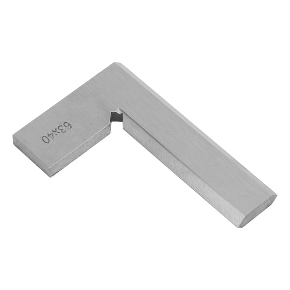 BIMZUC Knife Edge Ruler 90 Degree Stainless Steel Industrial Parts Marking Measuring Square 2.5 inches / 63.5 mm