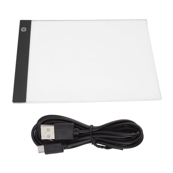 BIMZUC LED Copy Board Light Box Portable Ultra Thin Infinitely Dimmable LED Tracing Pad Copy Table with USB Cable for Painting Design Calligraphy Sketching Animation Stenciling 13.2x9.3x0.1 in