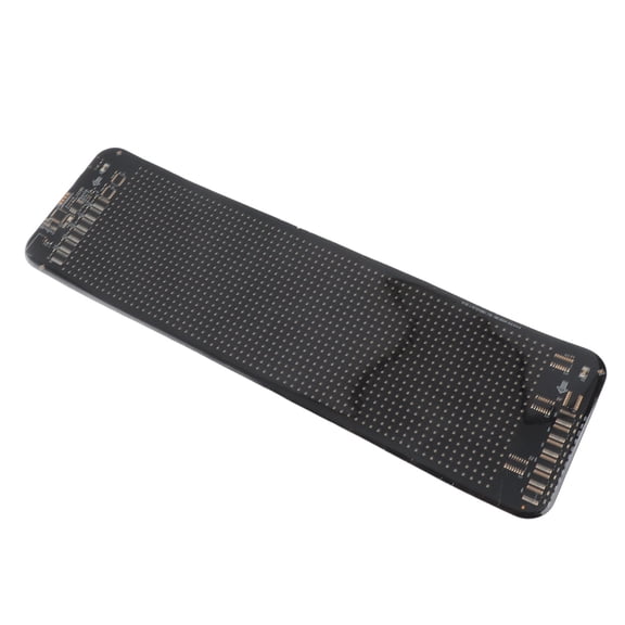 BIMZUC LED Light Sign 13.7x4.0 in / 34.8x10.16 cm 64x20 Dot Matrix Flexible Programmable Bluetooth App Control Scrolling Text Display