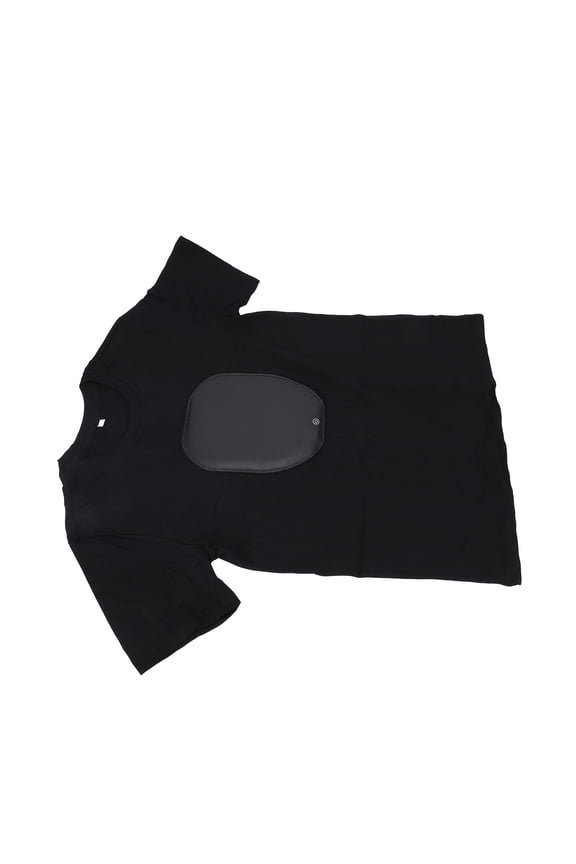LED Lighted T-Shirt Bluetooth Programmable APP Control Glowing Costume for Dance Party Holiday Props 2XL (10 inches / 25.4 cm)