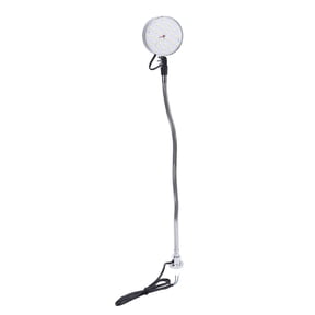 BIMZUC LED Machine Light, 19.7 inches / 50 cm Flexible Gooseneck Magnetic Base Work Lamp for Lathe, Workbench, Sewing, DC 12V-85V, 15W