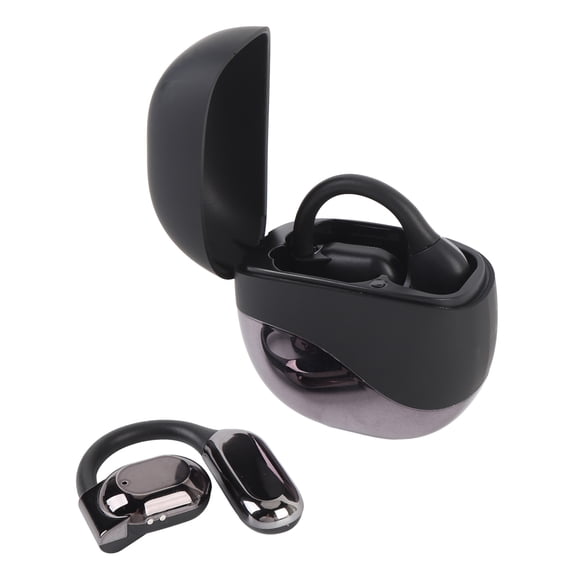 BIMZUC Language Translator Earbuds 144 Online Languages Bluetooth 5.46 Wireless Clip On Earbuds Real Time Translation Device with APP for Music and Calls Black
