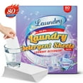 BIMZUC Laundry Detergent Sheets up to 500 Loads, Fresh Linen Scent