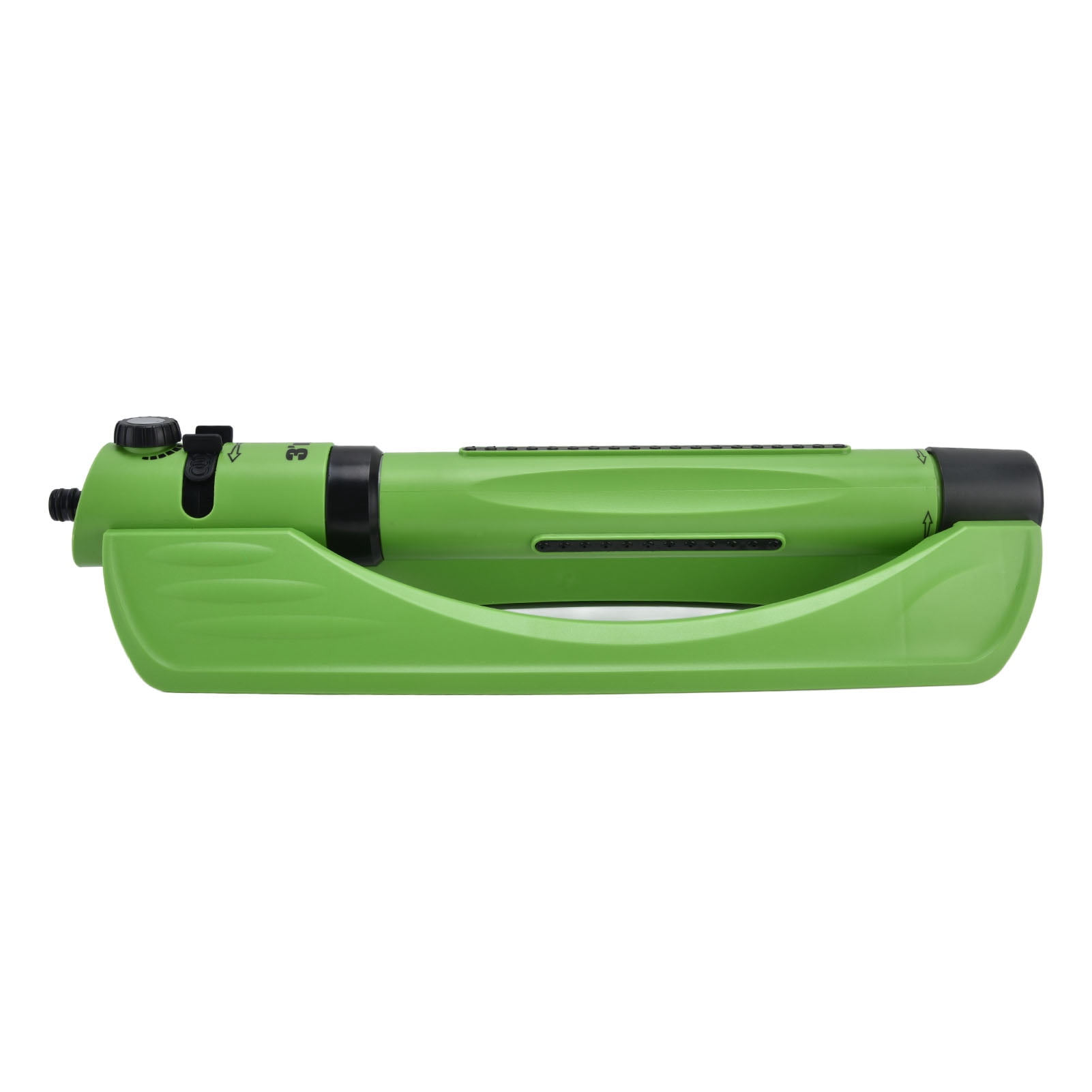 BIMZUC Lawn Automatic Watering Tool 3 In 1 Oscillating Sprinkler Adjustable Holes Agricultural Irrigation Tool for Garden & Patio Lawn Sprinklers 19.5 inches / 49.5 cm Black Green