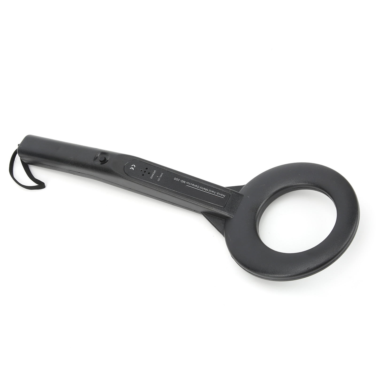 BIMZUC MD200 360 Handheld Metal Detector Portable Small Metal Inspection Detector for Security Check High Sensitivity Sound Vibration Alerts 95KHZ (17.3 inches / 44 cm)