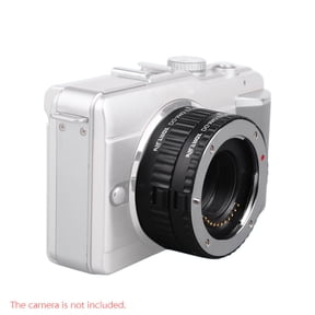 BIMZUC Macro AF Auto Focus Extension DG Tube 10mm 16mm Set Ring Metal Mount for Micro M4/3 Camera Olympus E-P1 Panasonic G1 (Length: 3.54 in / 9 cm, Weight: 3.05 oz / 87 g)