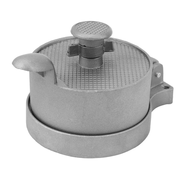 BIMZUC Manual Burger Press Adjustable Thickness 14cm, NonStick Aluminum Alloy Patty Maker for Burgers, Crab Cakes & Veggie Patties