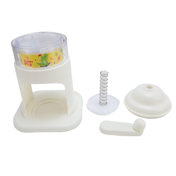 BIMZUC Manual HandCrank Portable Ice Shaver Cartoon Design, Safe & Quick for Home, Outdoor & Commercial Use