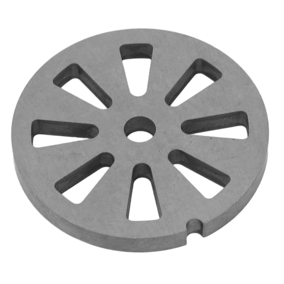 BIMZUC Meat Grinder Blade Plate Fan Hole Stainless Steel Mincer Blades Disc Accessories for Replacement, Durable Kitchen Appliance Parts, 2.75 inches / 7 cm Diameter, Rust Resistant Silver