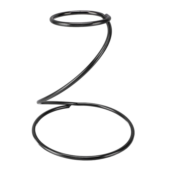 BIMZUC Metal Coffee Dripper Stand RustProof, Sturdy PourOver Station for Home, Office, Travel Reusable Black Filter Cup Holder