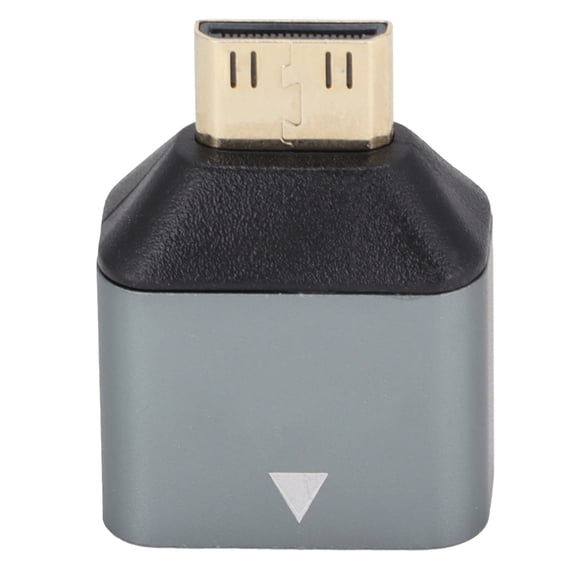 BIMZUC Mini HD Multimedia Interface Adapter Male to Female Aluminum Alloy 4K Video Converter