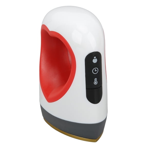 BIMZUC Mini Heat Press Small Handheld Machine 4 Temp Levels for Hats Shoes Bags 220V UK Plug