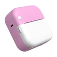 thumbnail image 1 of BIMZUC Mini Pocket Printer Thermal Label Maker 200dpi Inkless Sticker Photo Printer Portable Bluetooth Connection with 1 Thermal & 5 Adhesive Rolls 2.24 inches / 57mm Pink, 1 of 4