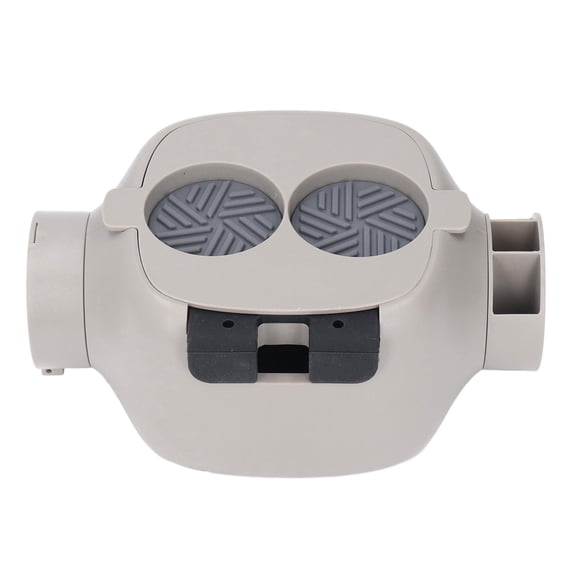 BIMZUC Mini Portable Coffee Knock Box – ABS Plastic Ground Bin for Café, Bar & Kitchen, Grey