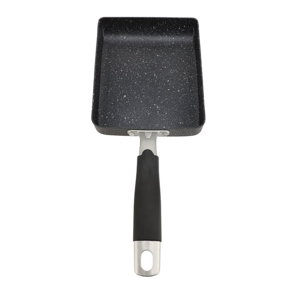BIMZUC Mini Rectangle Egg Frying Pan Nonstick, HeatResistant, Dishwasher Safe Perfect for Tamagoyaki, Omelettes & Pancakes