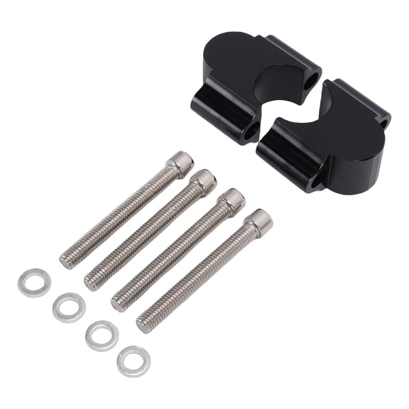 BIMZUC Motorcycle Handle Bar Riser 1.2 Inch Aluminum Alloy Handlebar Clamp Extension for ATV Dirt Bike Off Road Vehicles
