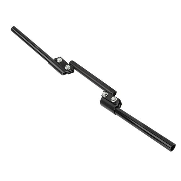 BIMZUC Motorcycle Handlebar 22mm Universal Adjustable Handle Bar for Sports Car Streetcar ATV Scooter Black (12.6 inches / 32 cm)