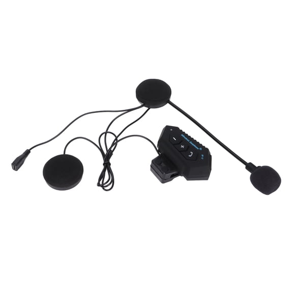 BIMZUC Motorcycle Helmet Bluetooth Headset Wireless Intercom Earpiece 5.0 Wireless Riding Earphone with Hands-Free Mic 1000mAh Power Kit (10.2 x 5.5 x 1.5 inches / 26 x 14 x 4 cm)
